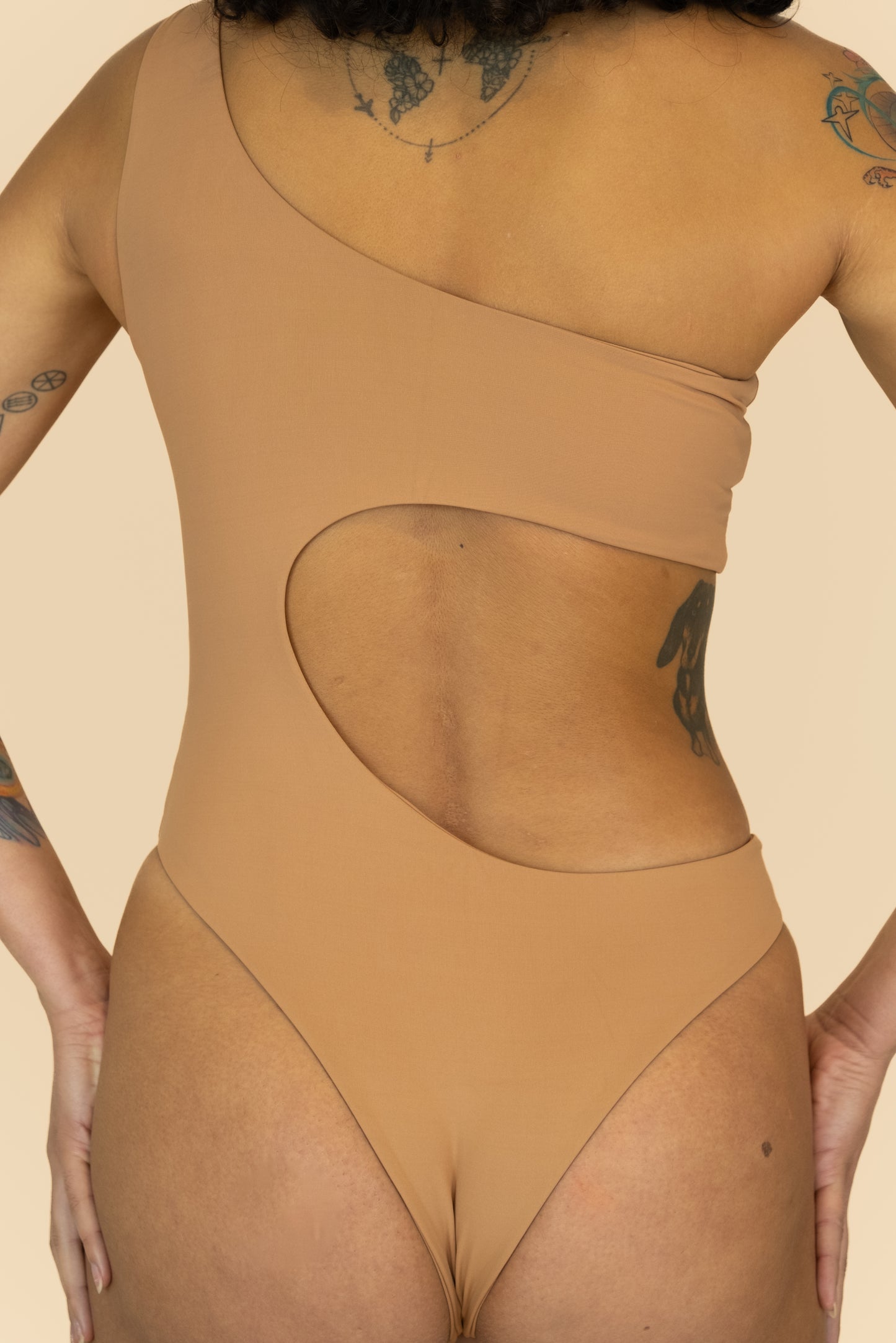 Odara Beige Swimsuit