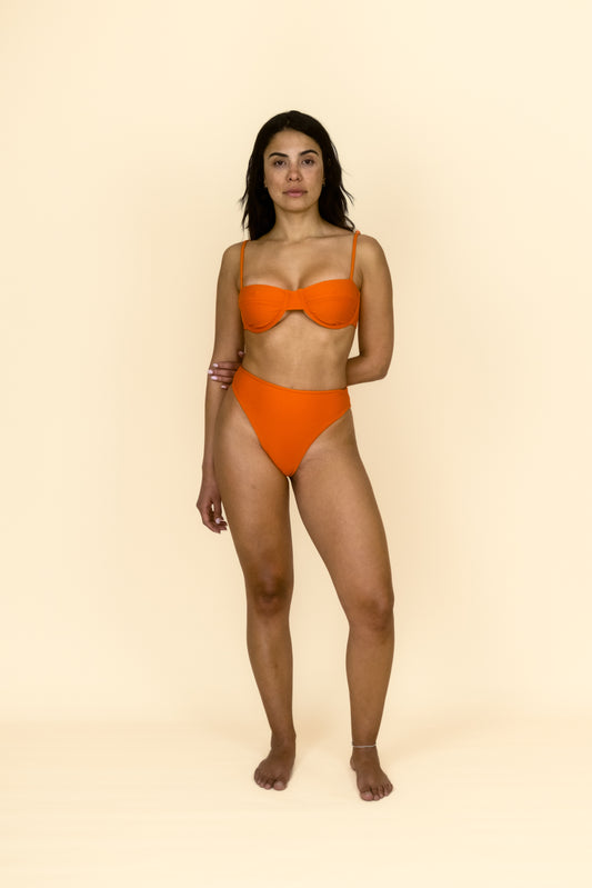 "Gal Vintage" Orange Top - front